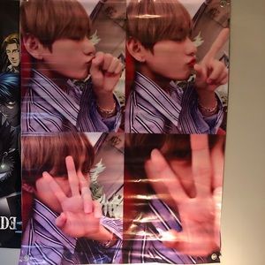 BTS V Custom Made Tarp (water & sun proof)